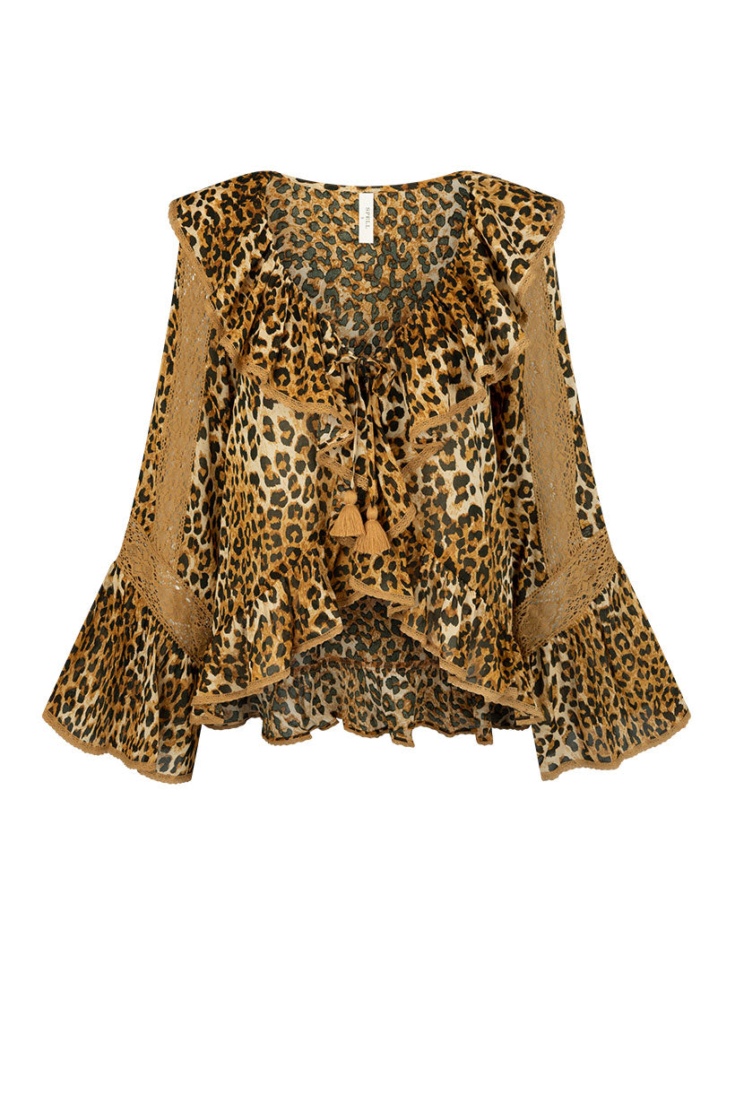 Samantha Lace Frill Blouse